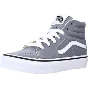 VANS KIDS COLOR THEORY SK8-HI SHOES (4-8 YEARS) (TRADEWINDS) KIDS GREY